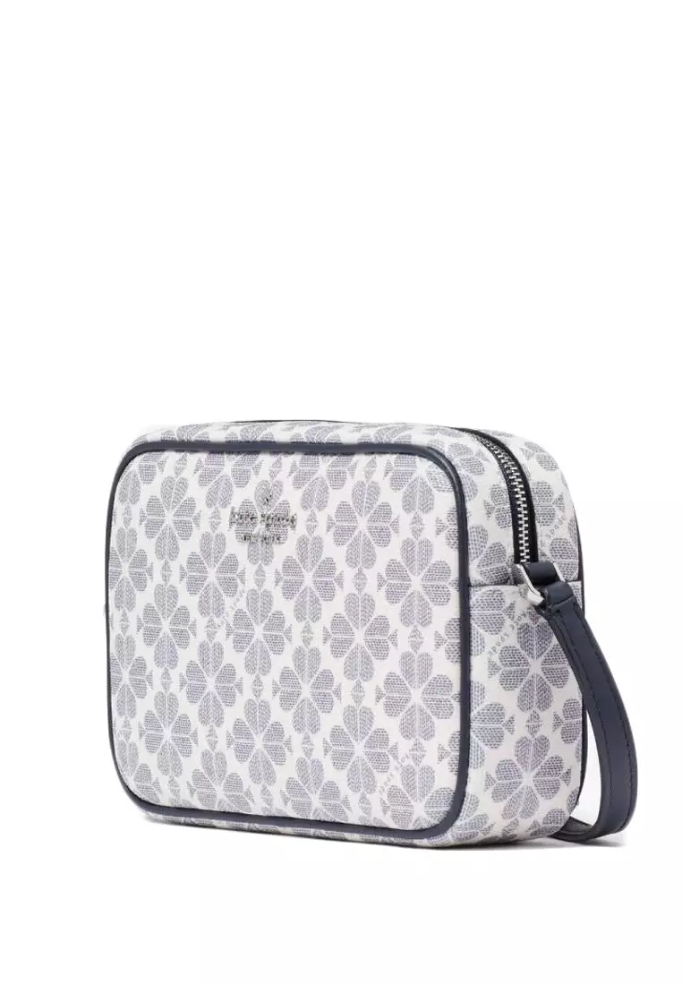 Spade Flower Mini Camera Bag - Navy/Multi