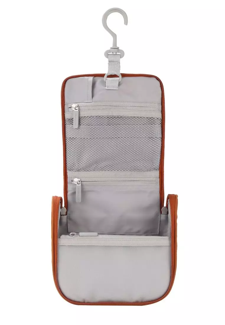 Crossing Waterproof Ripstop Nylon Hanging Toiletry Kit - Brick