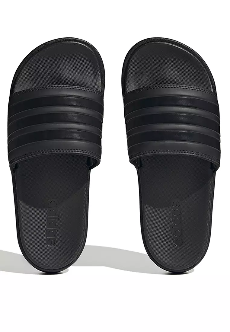 【ADIDAS】◆ADILETTE PLATFORM SLIDE◆【送料無料】 Men's Core Black & White adilette Slides | 280647 | adidas US