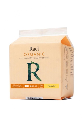 Rael Rael Panty Liners with Certified Organic Cotton Cover - Regular 20s 38242ES866A4C6GS_1