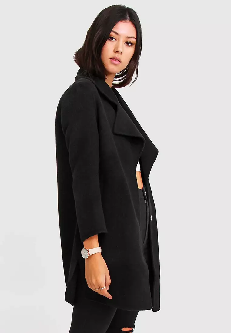Ex-Boyfriend Wool Blend Oversized Coat