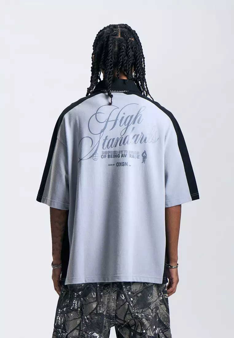 Graphic Oversized Polo