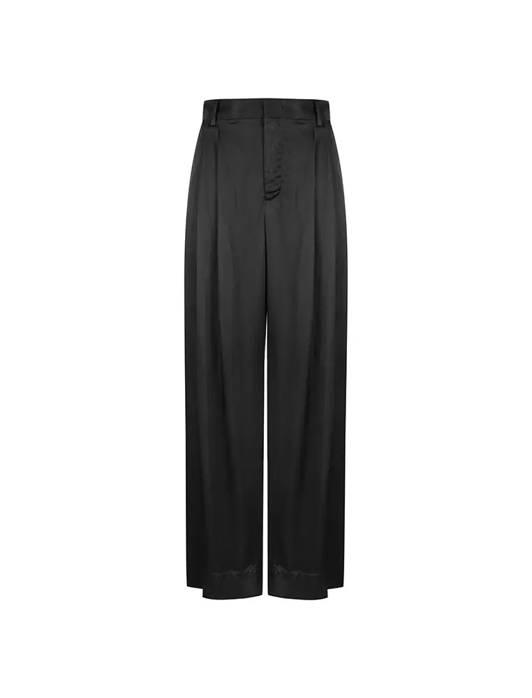 High-Waisted Wide Leg Ultra Long Pants