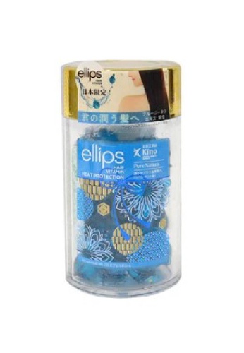 ELLIPS ELLIPS Hair Vitamin Heat Protection 50Caps (JP-Blue-Pure Natura)  2023 | Buy ELLIPS Online | ZALORA Hong Kong