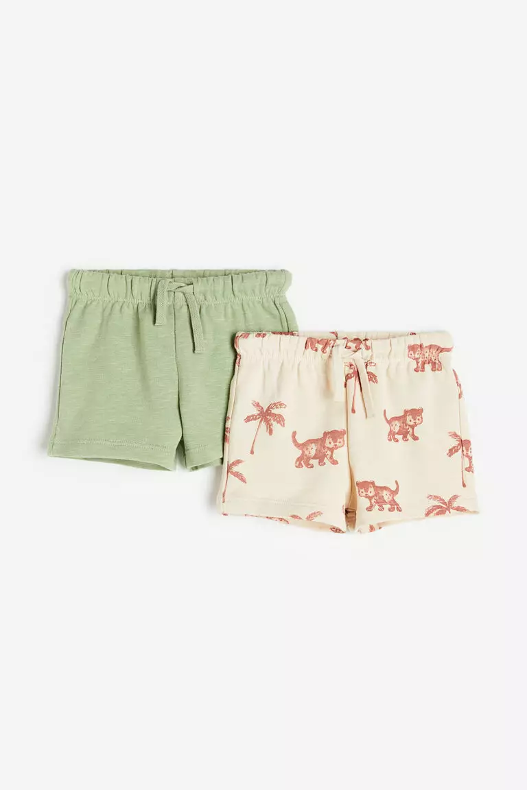 Zara Jersey Shorts Jual H&M 2-pack Sweatshirt Shorts Original