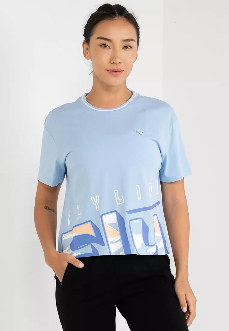 Buy 361° Sports Lifestyle Short Sleeves T-Shirt in Silent Blue 2024 Online