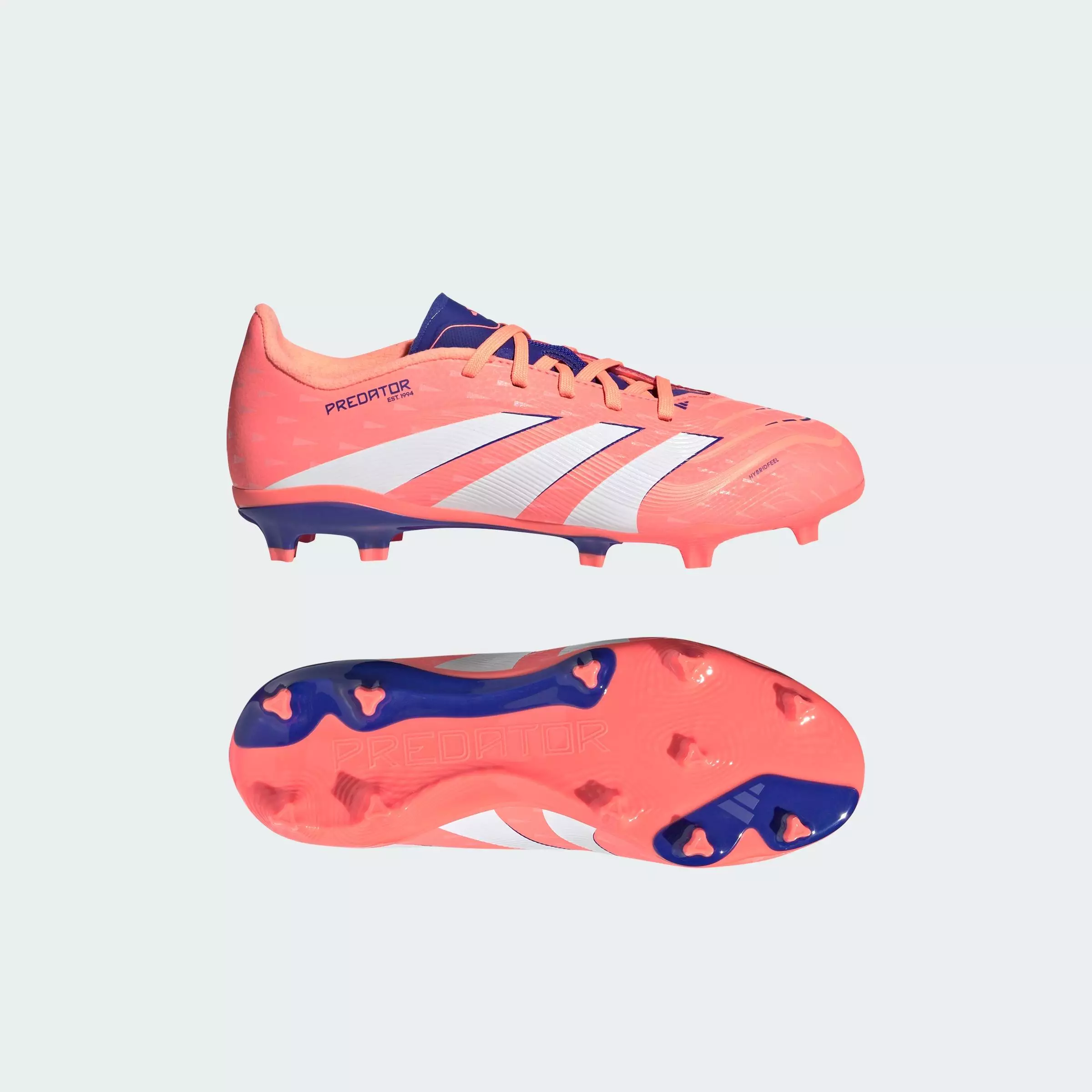 Football Predator League Firm/Multi-Ground Boots Kids Unisex Orange JI1123