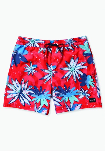 Hurley red HURLEY MBS0011030 CANNONBALL VOLLEY BOARDSHORTS 17" CD04EAA8F5B407GS_1