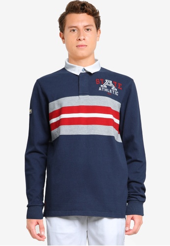 Superdry Long Sleeve Jersey Rugby Shirt