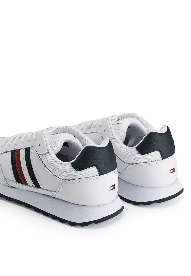 New Runner EVA Leather Stripes Sneakers - Tommy Mainline