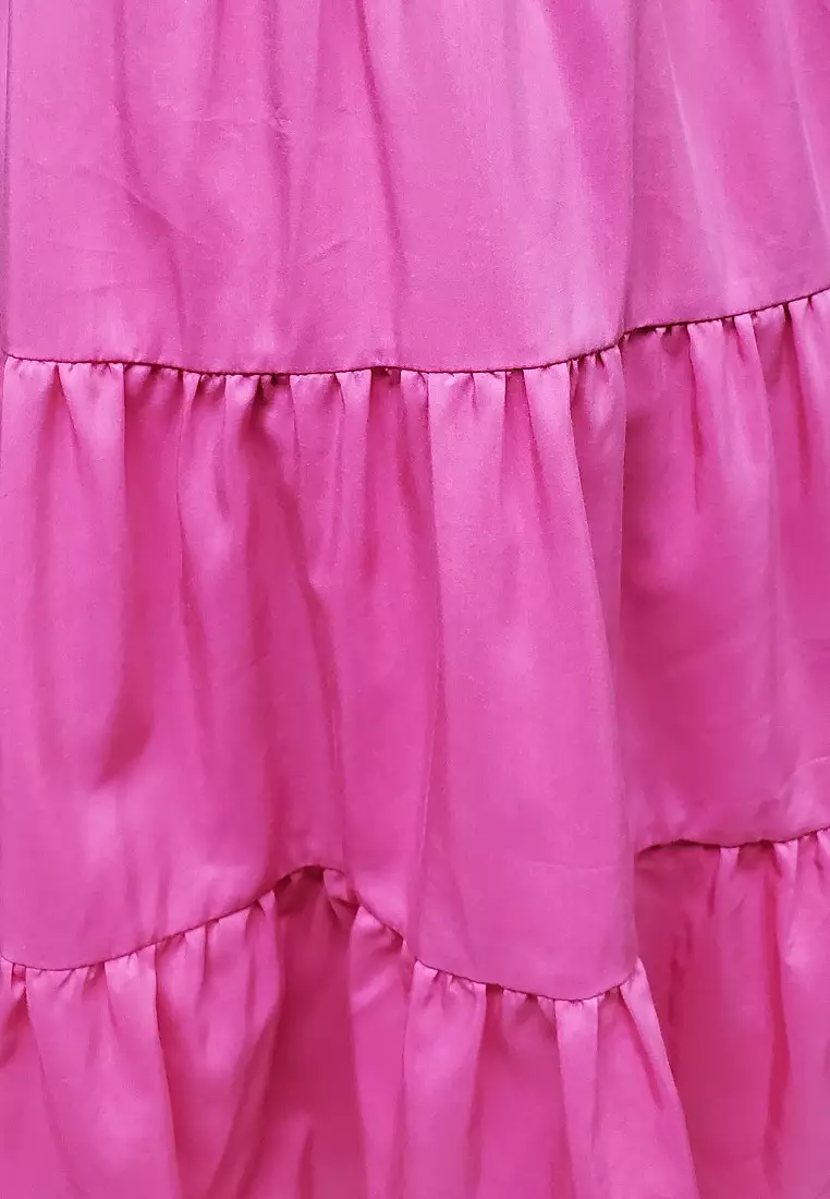 優雅風格絲棉晚禮服派對服