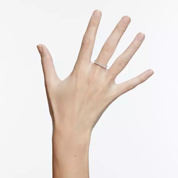 VITTORE:RING MARQUISE CZWH/RHS 55 - Silver