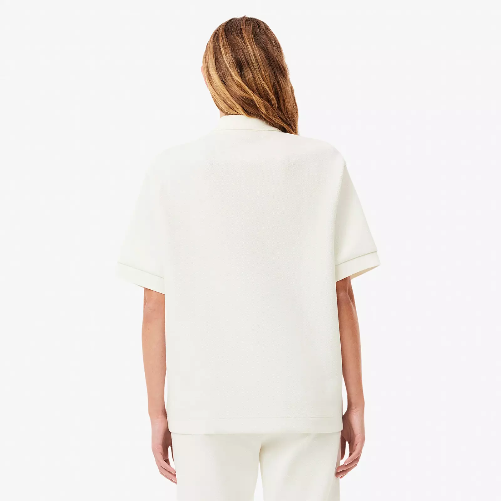 Oversized Piqué Polo Shirt