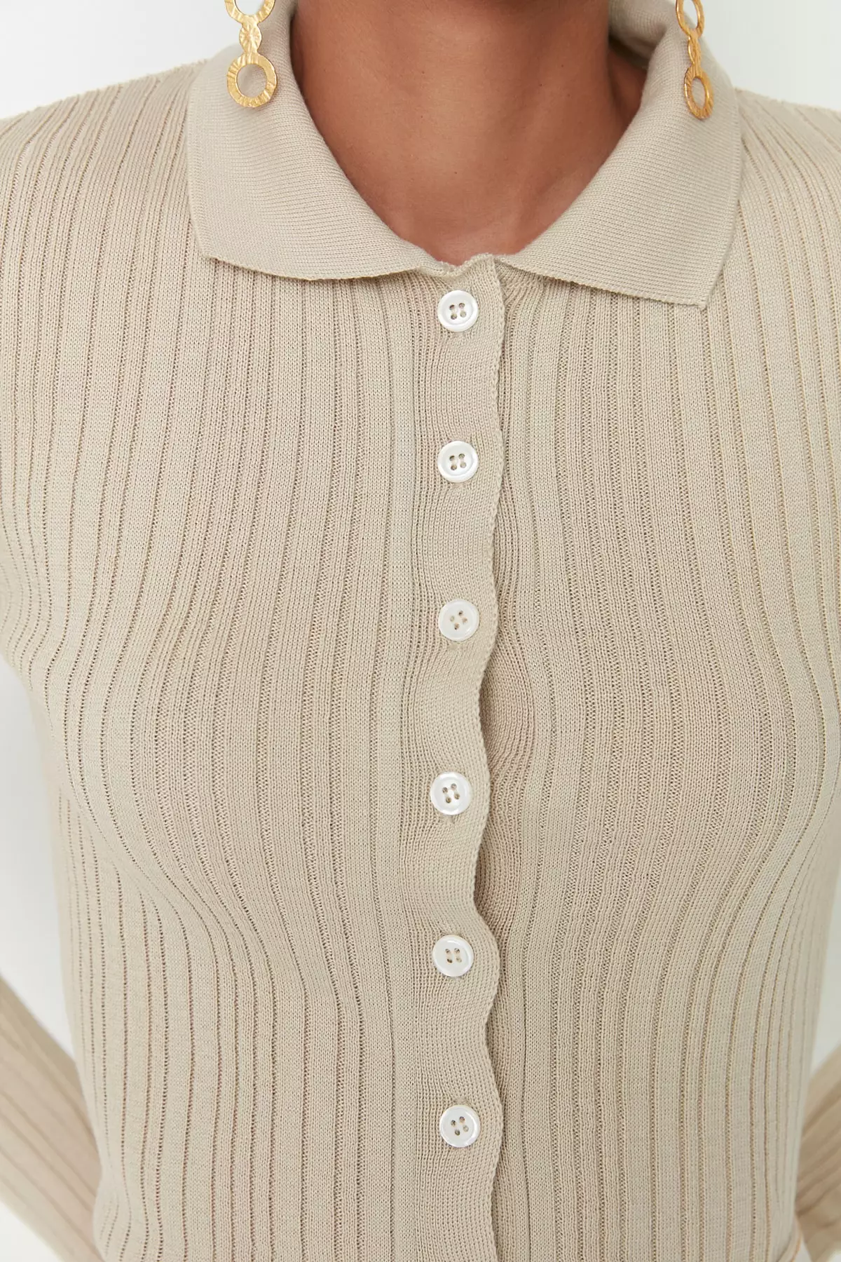Collar Cardigan
