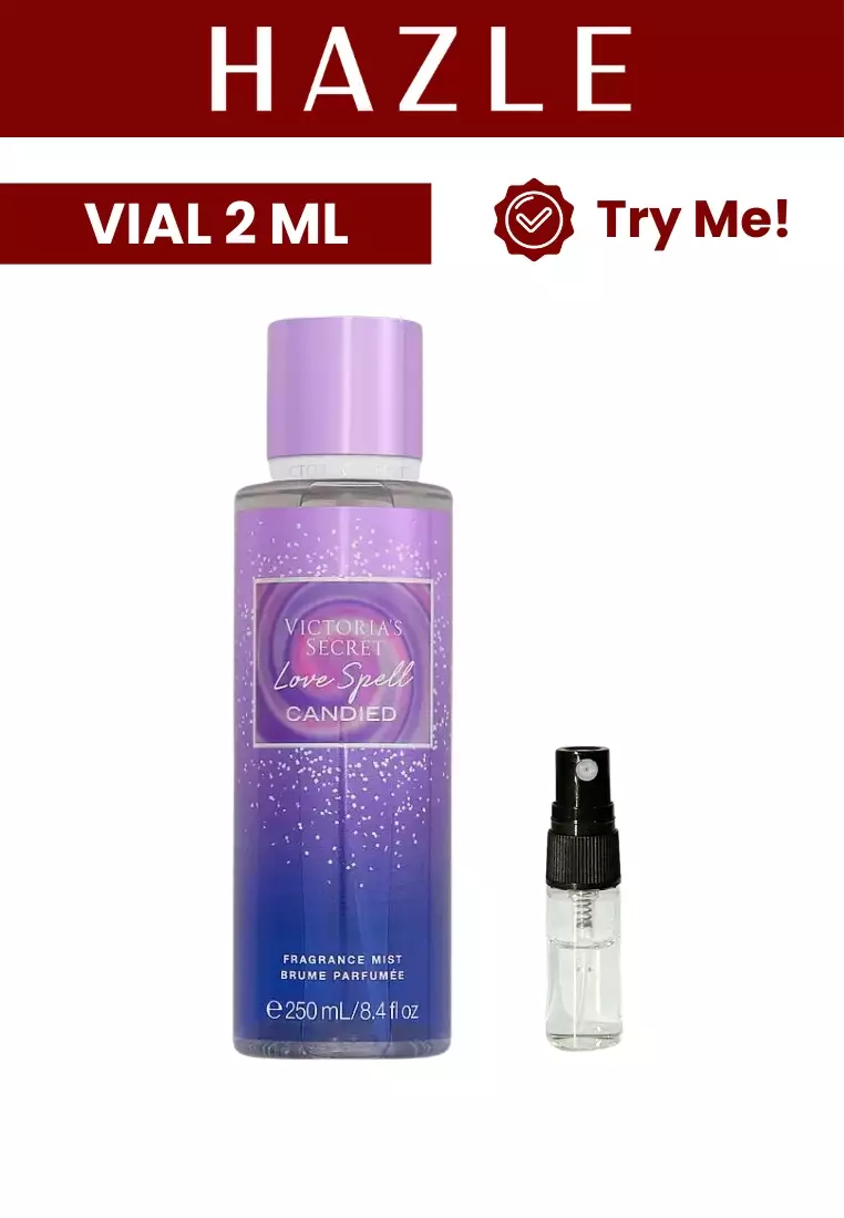 [Vial] Victoria Secret Body Mist Love Spell Candied Woman Fragrance 2 ml
