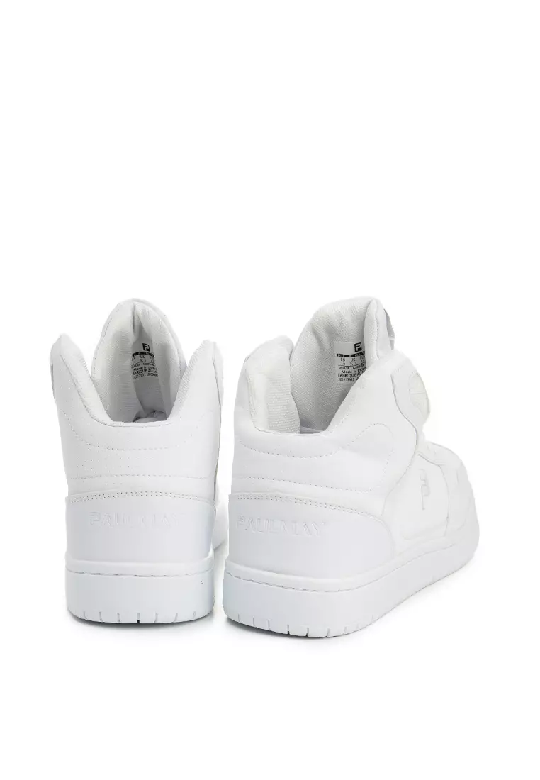 PAULMAY - Sepatu Sneakers Pria Lisbon High - White