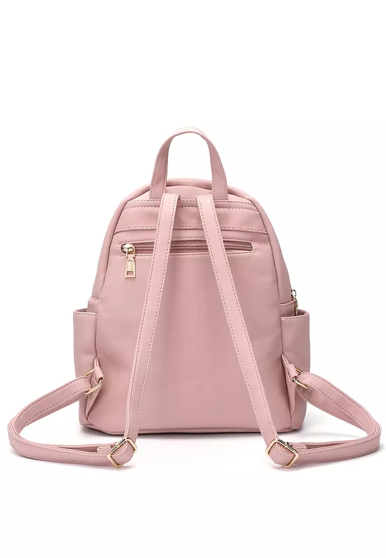 GYKACO Tas Ransel Wanita - ISSY Pink - Fashion Backpack (IMPORT)