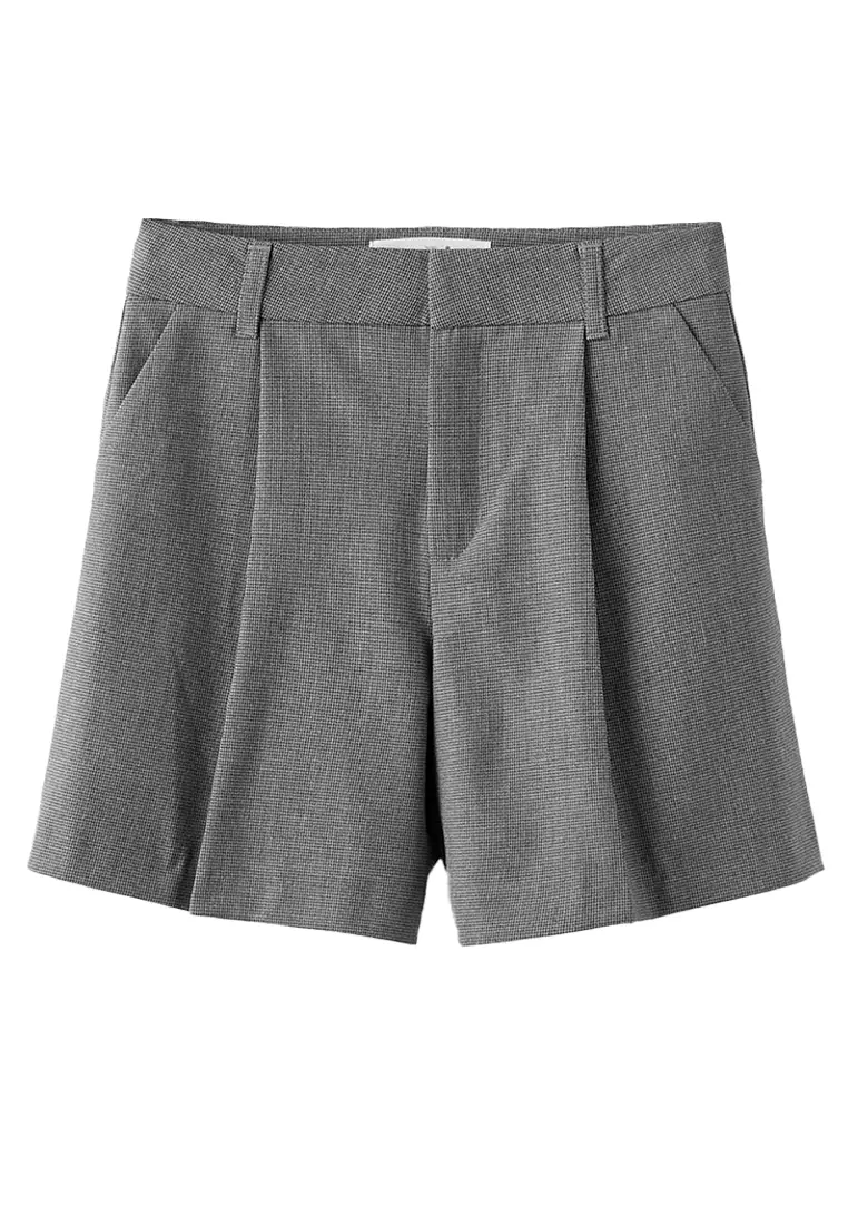 Houndstooth Pattern Shorts