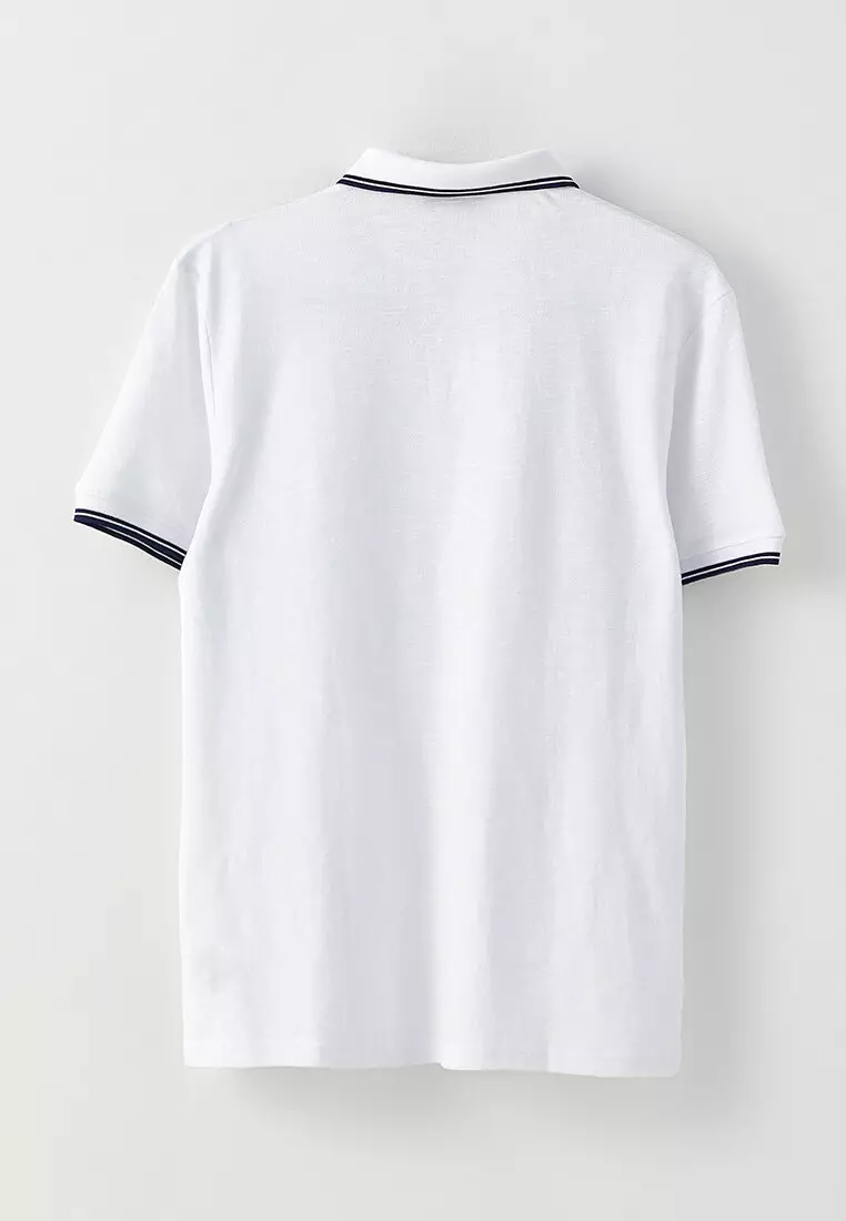 Polo Neck Short Sleeve Men's T-Shirt