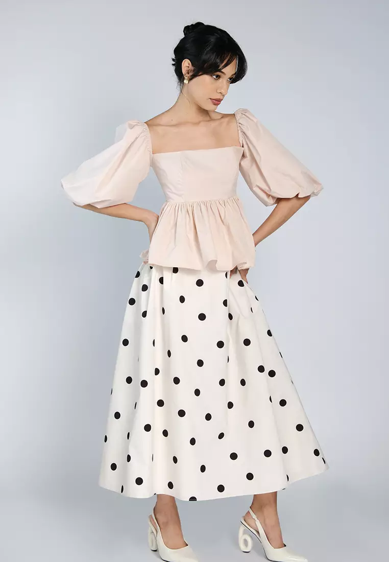 Mark Bumgarner X Vania Romoff Gia Short Sleeve Top