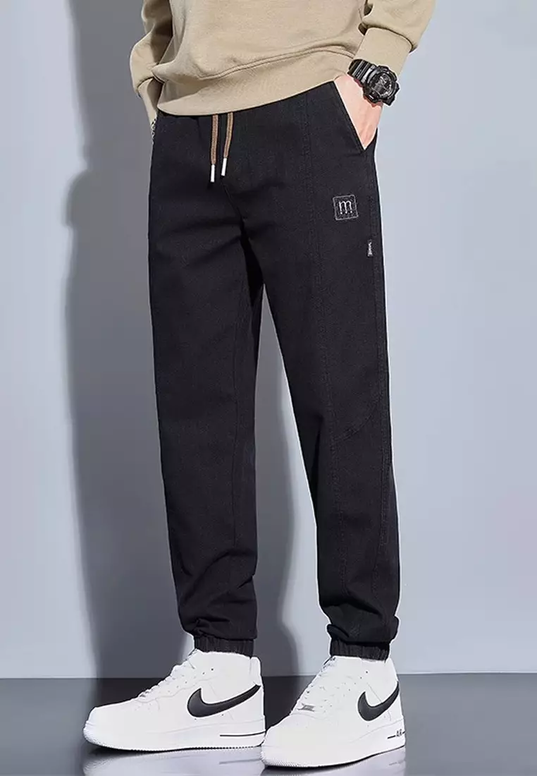 Drawstring Casual Cargo Pants