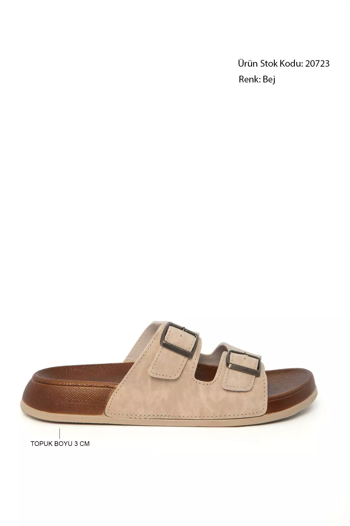 Beige Unisex Slippers 20723