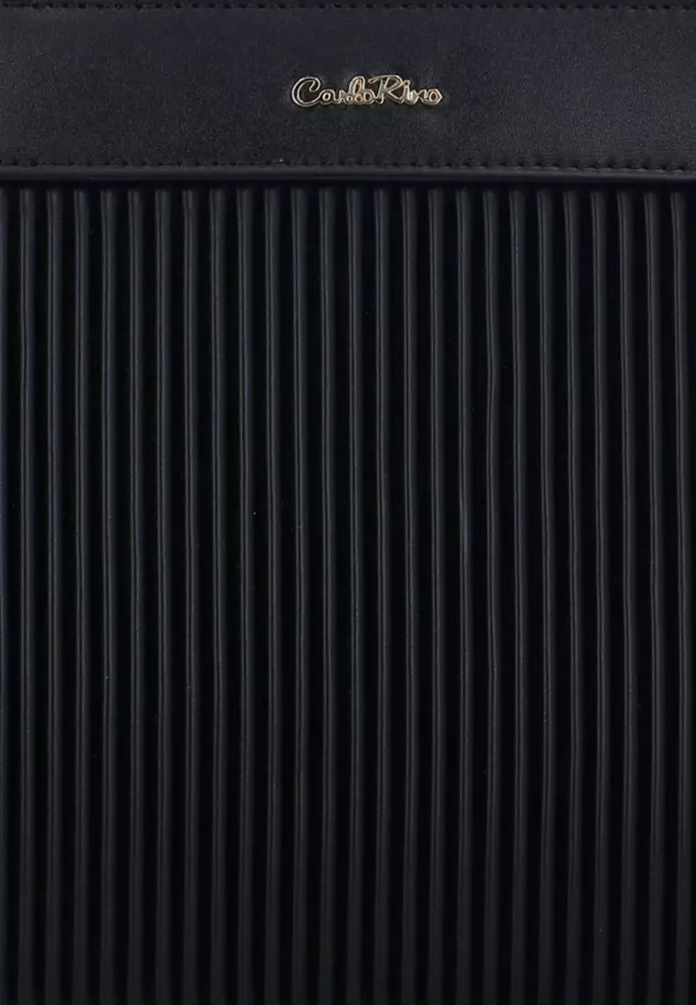 CR Livia Top Handle Bag - Black