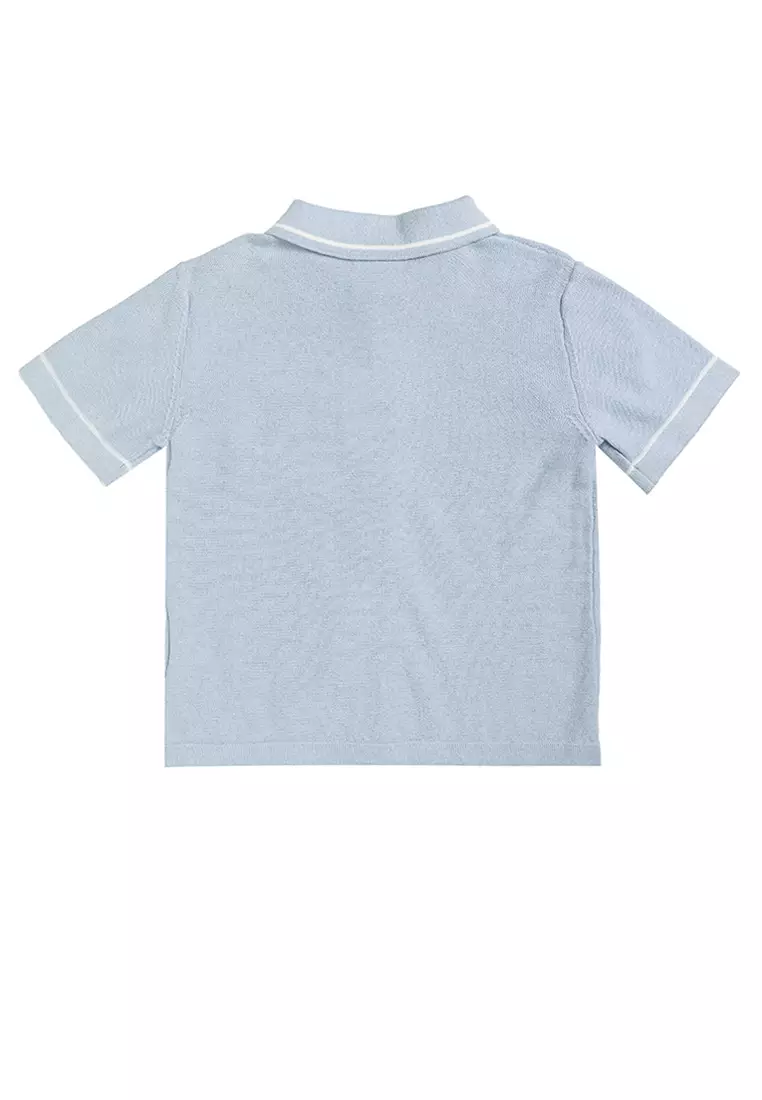 Knitted Short Sleeve Shirt