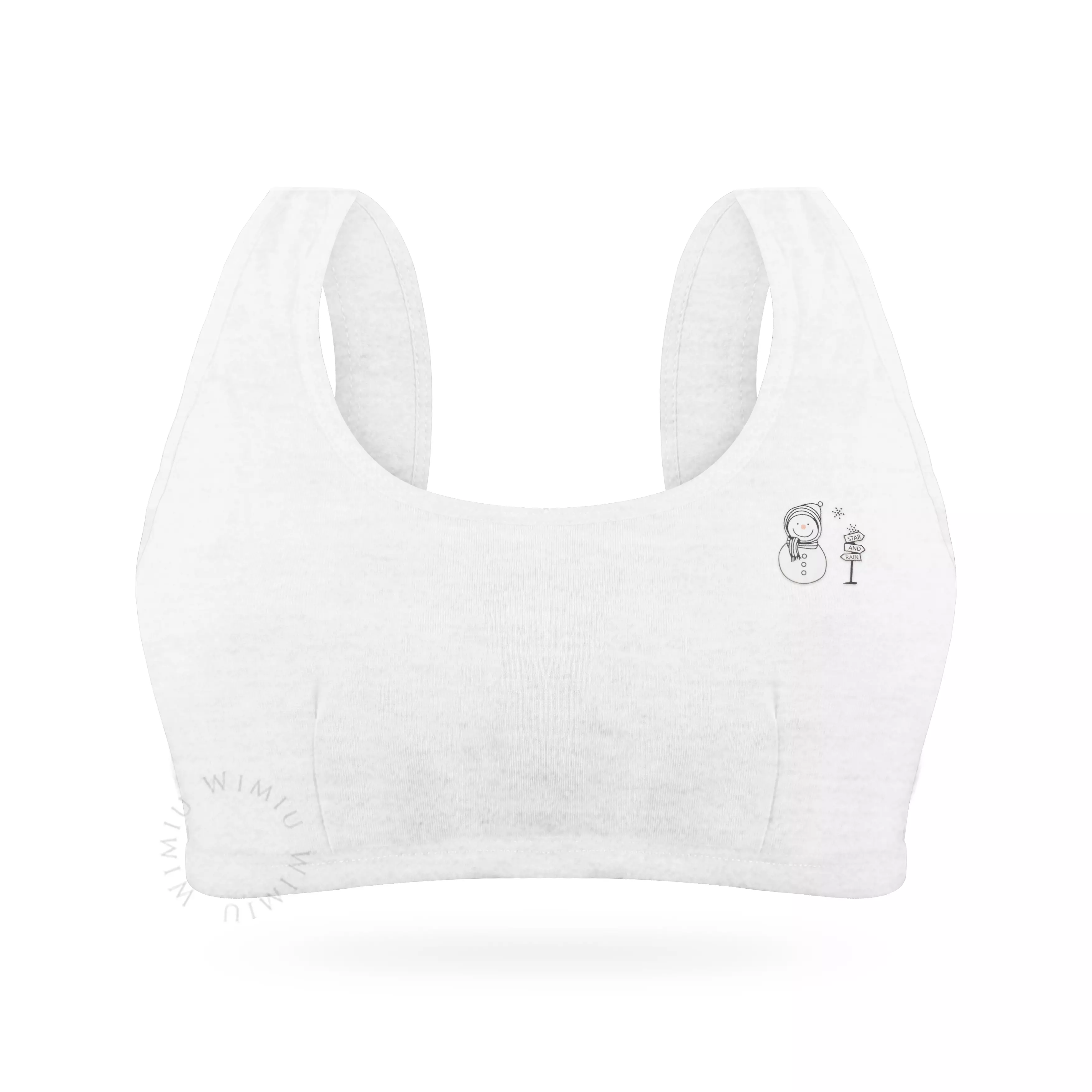 Wimiu Miniset BH Mini Set Miniset Anak Perempuan SD SMP Wanita Remaja Bra Sport Step One 100142