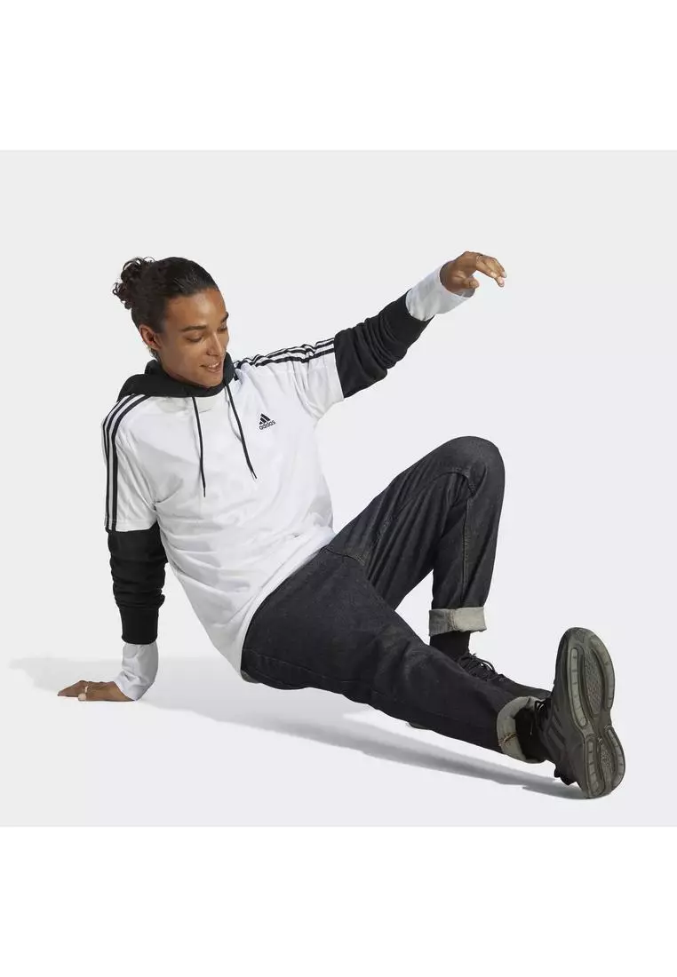 Adidas jaq hotsell 3-stripes jersey