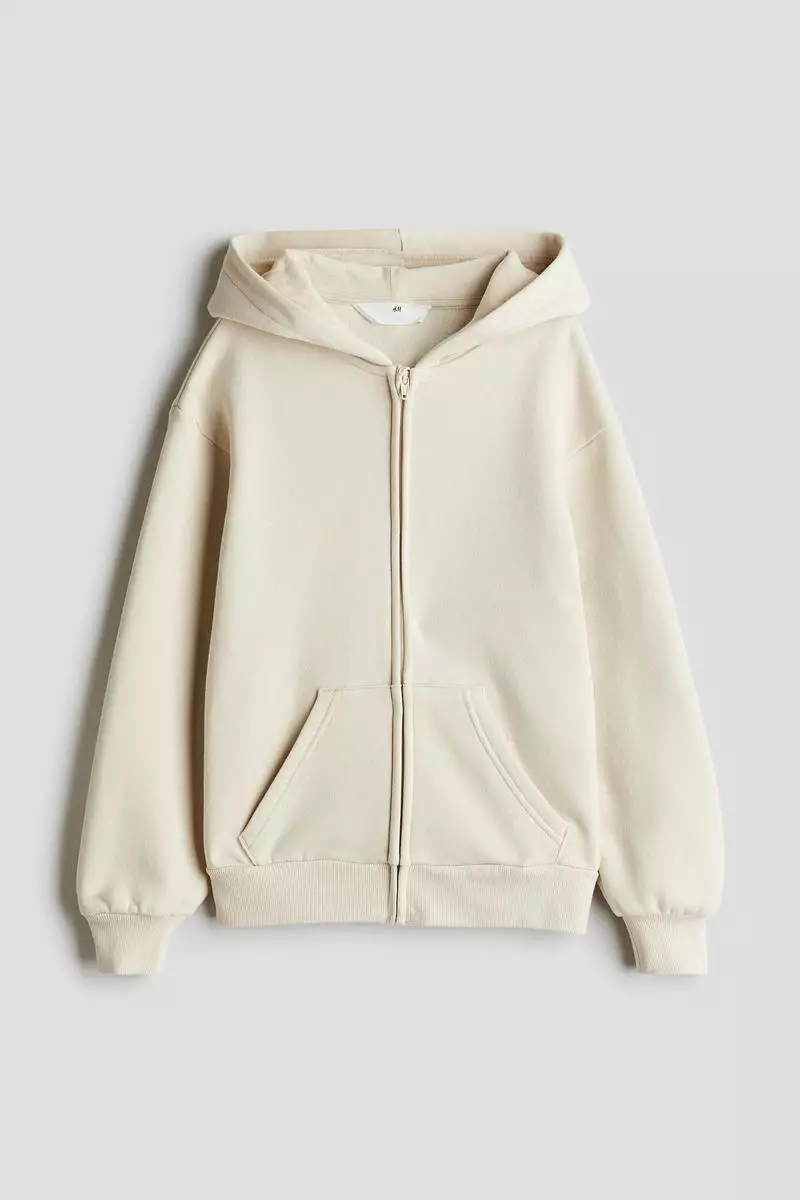 Buy H&M Oversized zip-through hoodie 2025 Online ZALORA