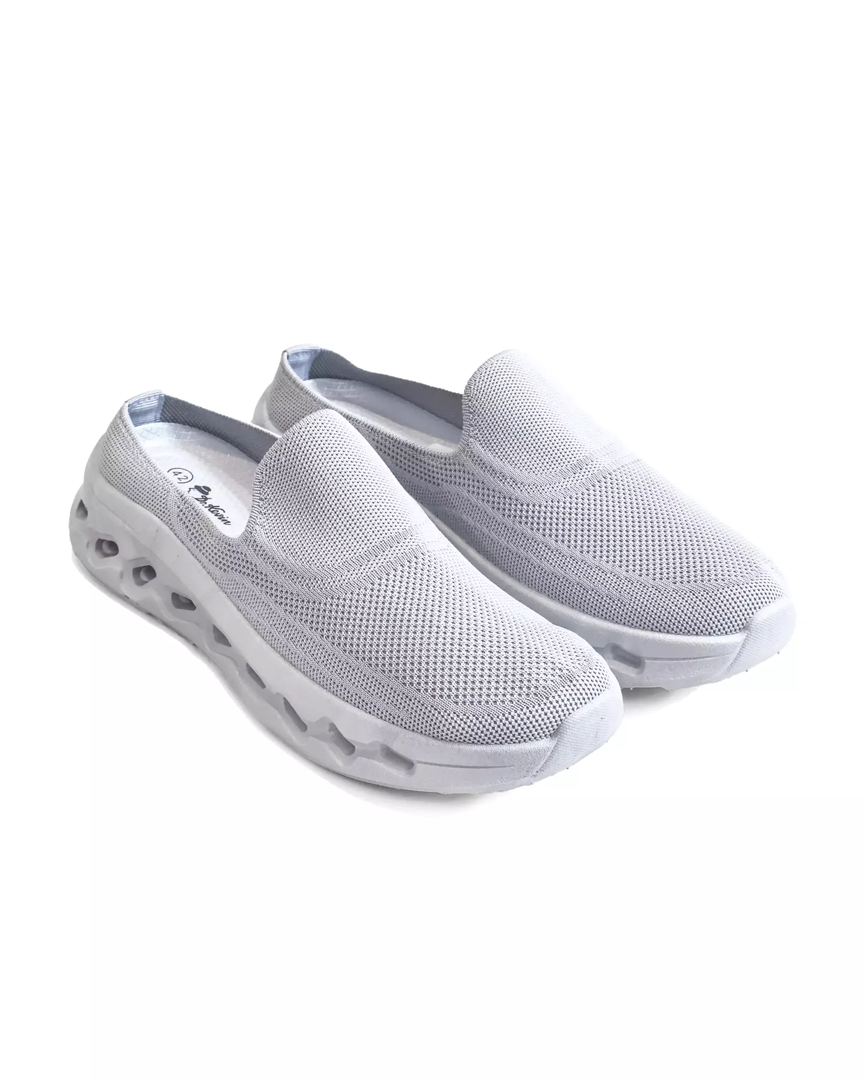 Dr. Kevin Sepatu Sandal Pria Mules Sneakers Slip On Flyknit Bustong 879-005