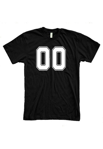 MRL Prints black Number Shirt 00 T-Shirt Customized Jersey 178DBAA72F372FGS_1