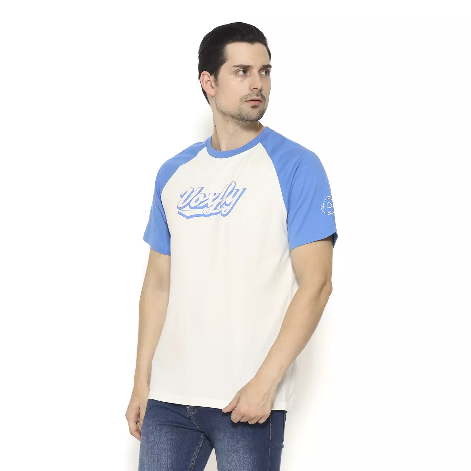 Voxfly Kaos Lengan Pendek Pria No Chill Raglan Men Tee Planet Surf