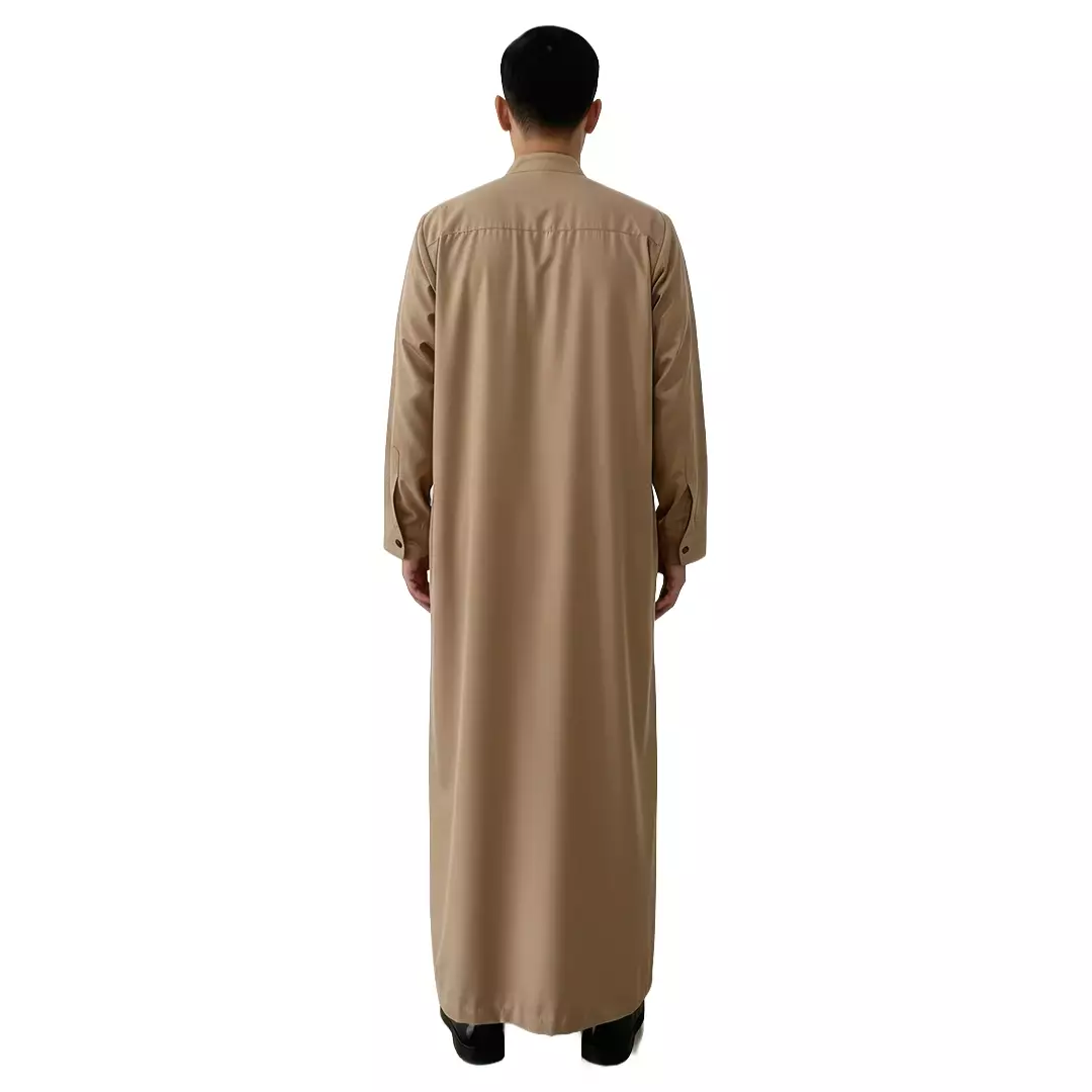Rabbani - Jubah Koko Muslim Pria Lengan Panjang Dewasa Usqur Exclusive - Khaky