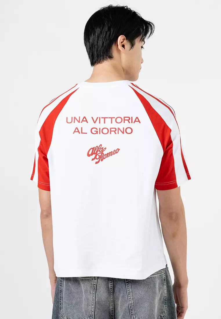 Cropped Fit Alfa Romeo T-Shirt