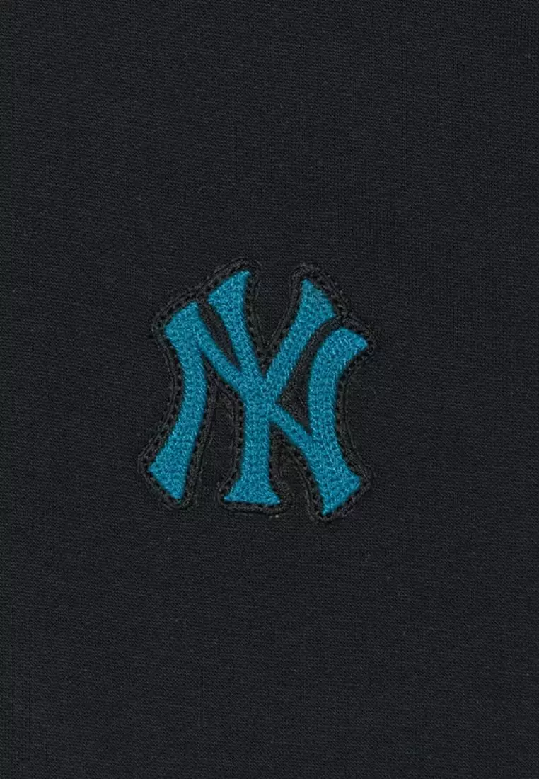 BASIC SMALL LOGO OVERFIT BRUSHED SWEATSHIRTS NEW YORK YANKEES