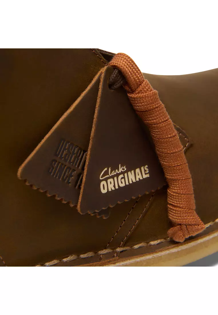 Mens Desert Boots - Beeswax