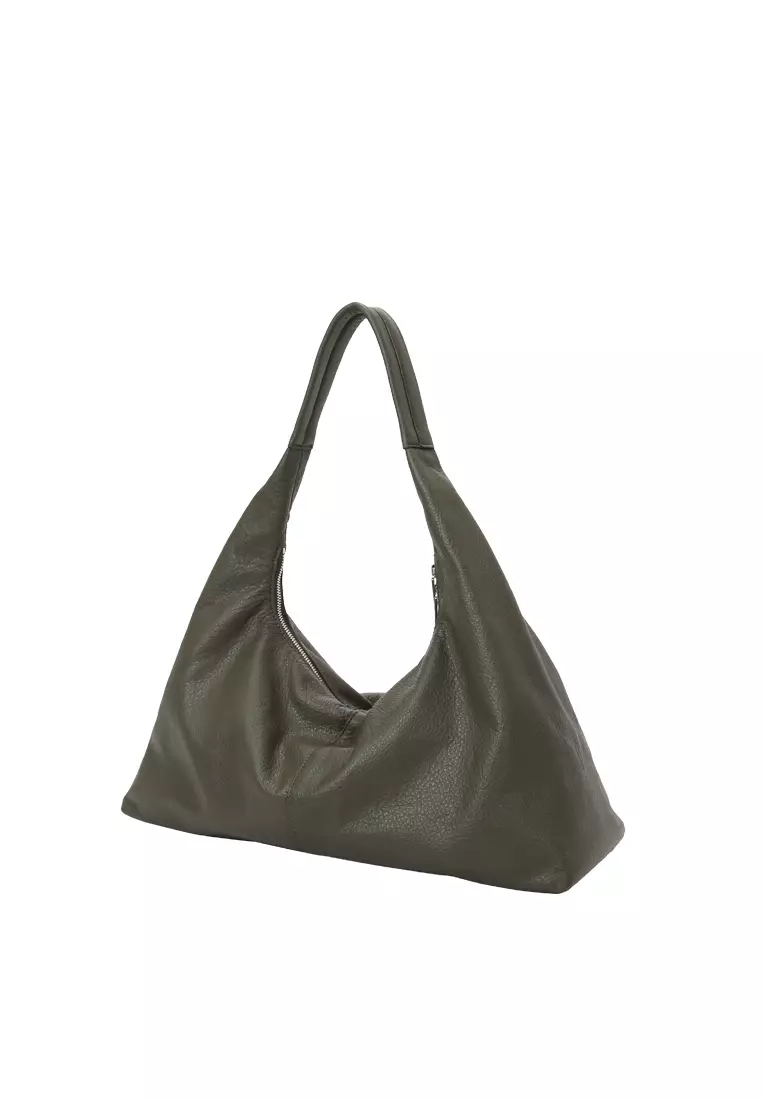 LEXI Shoulder Bag - Dark Forest Green