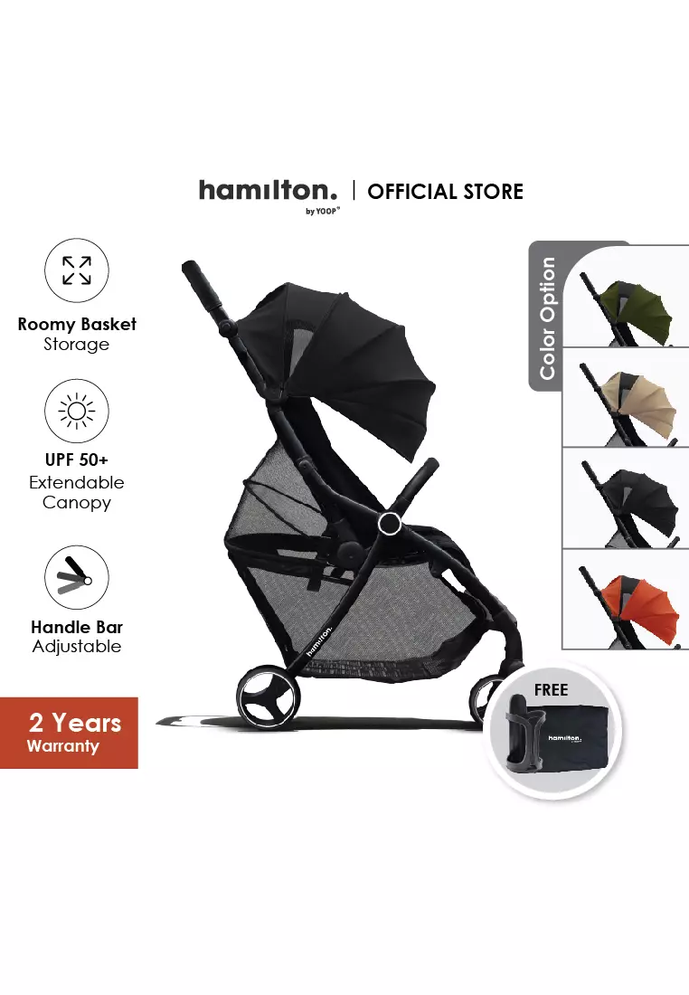 Buy Hamilton Hamilton XL Stroller Black Online ZALORA Malaysia