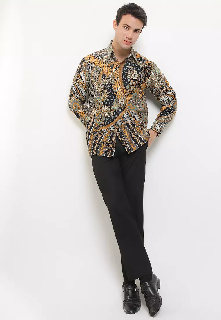 Felix Shirt Kemeja Batik Pria Panjang