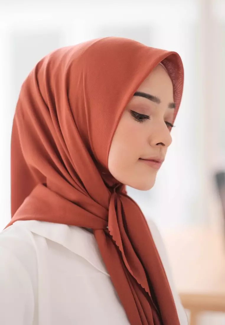 Haraa Voal Dark Terracota