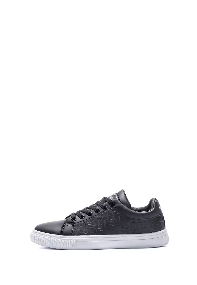 Sneakers Sekolah Pria Motif Polos JB702