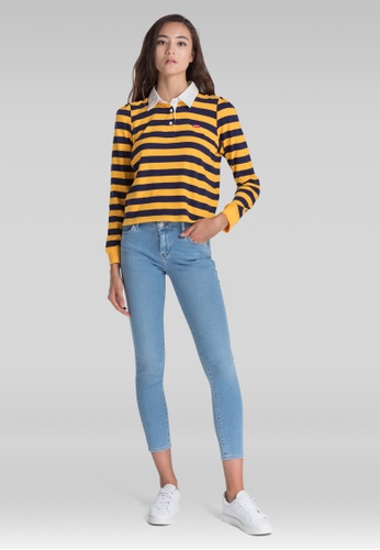 Buy Levi S Levi S Danni Rugby Tee 79145 0001 Online On Zalora Singapore