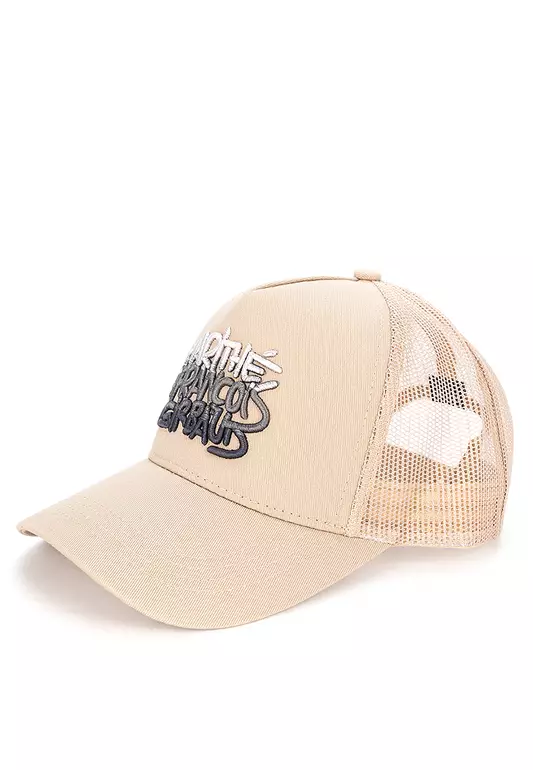 Men's Gradience Trucker Cap Beige