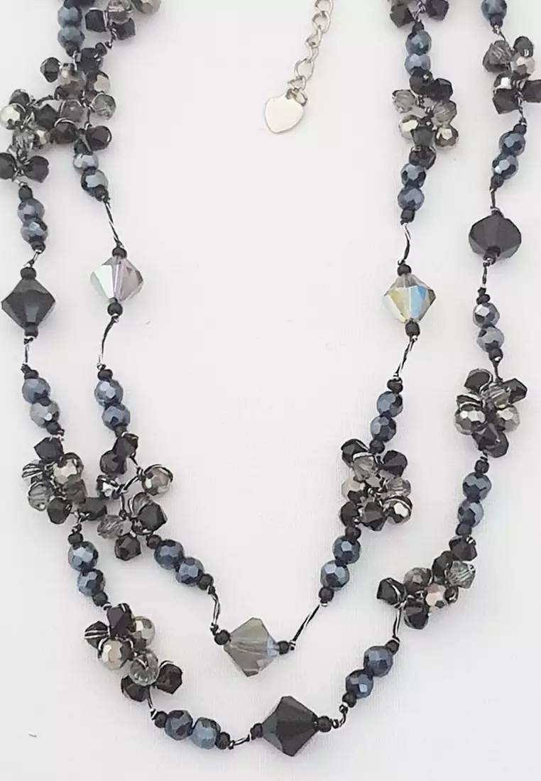 Kyrana Beads Necklace Black