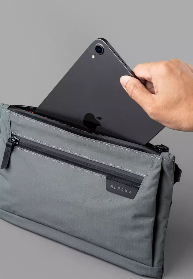 Alpaka Zip Pouch Max V2 - Axoflux Grey