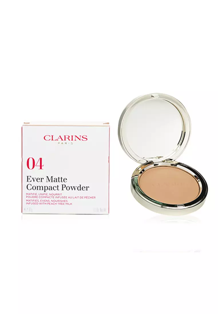 CLARINS - Ever Matte Compact Powder - # 04 Medium 10g/0.3oz