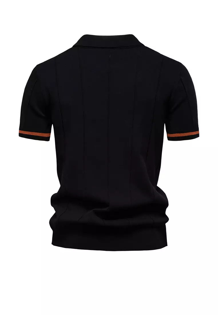 商務紋理Polo衫 AX-PSD8037