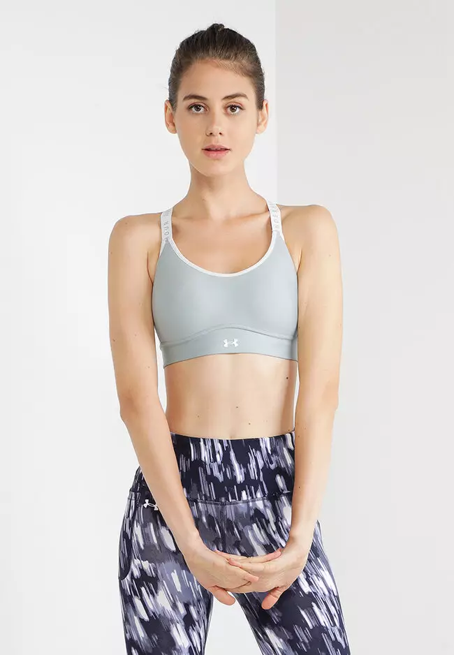 Women's UA Infinity Mid Covered Sports Bra | Under Armour
